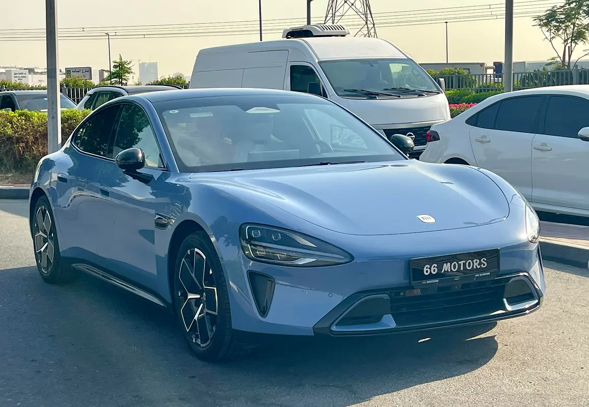 2024 Xiaomi SU7 Founder’s Edition أزرق Meteor، 99 كم، ضمان