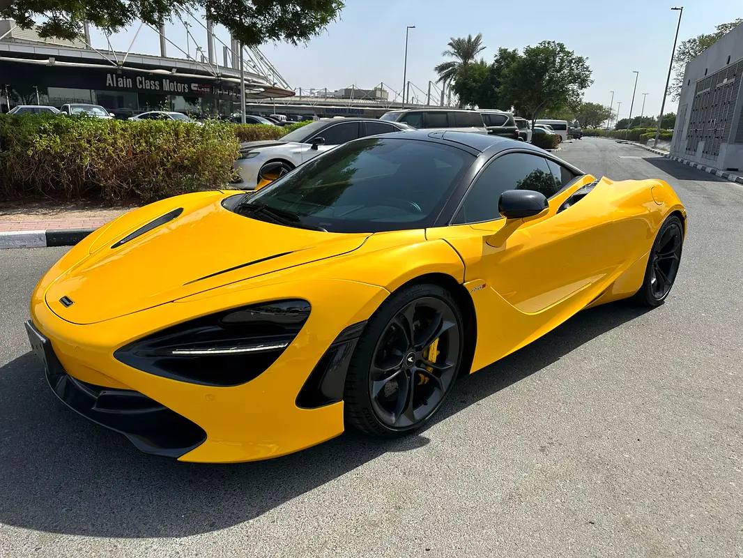 2019 McLaren 720S Yellow, 15,000 km