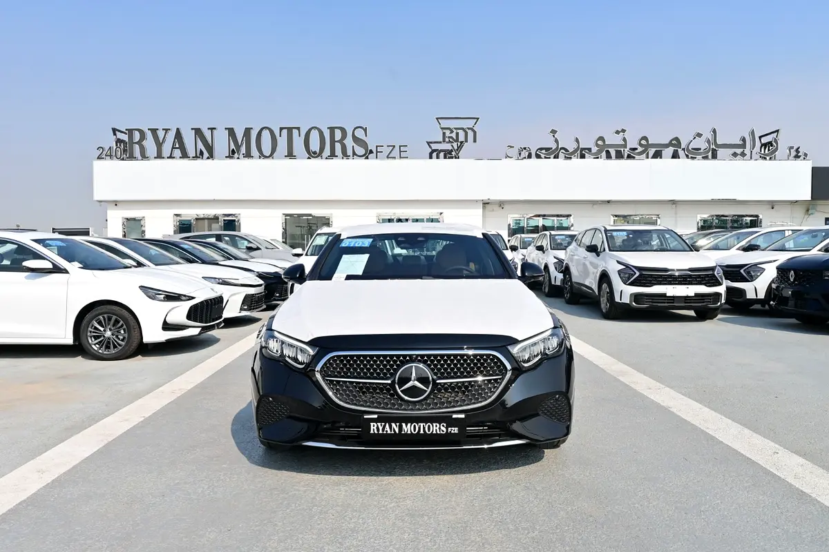 Mercedes-Benz E200 2.0L Turbo Color Black Model 2026 German Specs