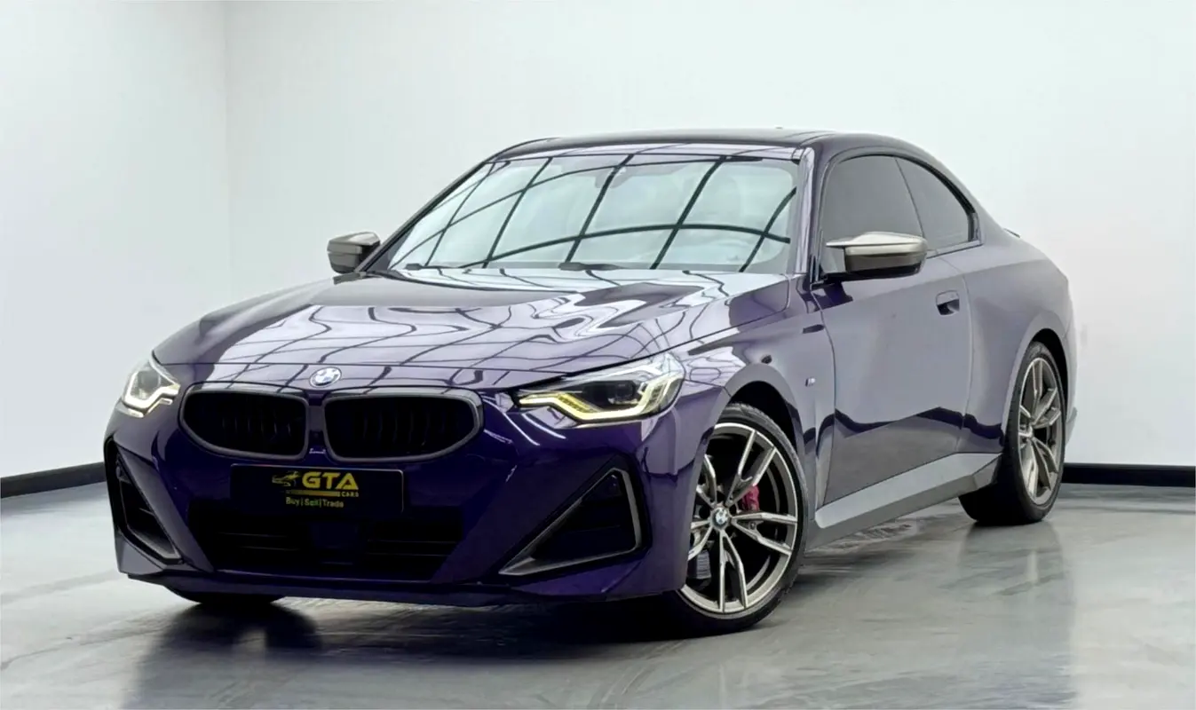 2022 BMW M240i xDrive، مارس 2027 ضمان BMW + عقد الخدمة، دول مجلس التعاون الخليجي