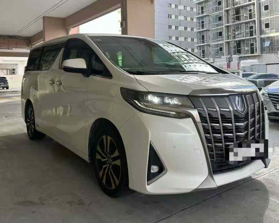 2021 Toyota Alphard White LHD