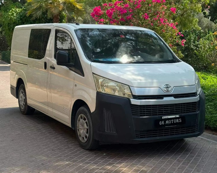 2022 Toyota Hiace GCC Manual — Five-Seat Layout