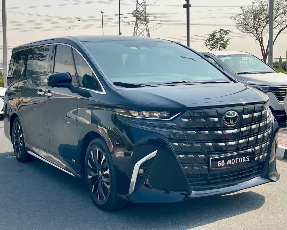 2024 Toyota Alphard — 47,000 km — AED 300,000-Range Offer Invited