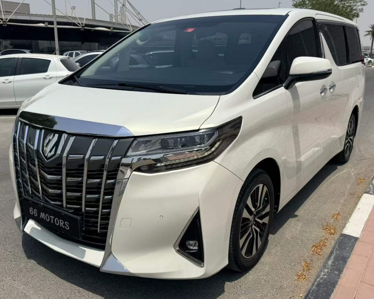 2019 Toyota Alphard LHD 7-Seater with Centre Aisle